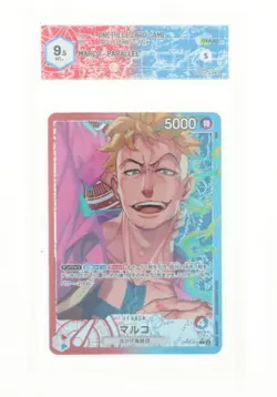 One Piece Card Game - Marco Parallel (L) - OP08-002 - GRAAD 9.5 JAP 2024 - Image 1