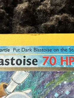 1st Edition Dark Blastoise 3/82 Team Rocket Holo - Image 4