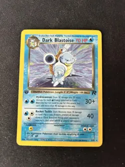 1st Edition Dark Blastoise 3/82 Team Rocket Holo - Image 5