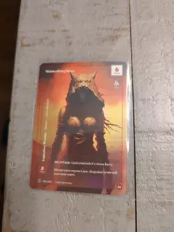 Wonders of the First Skinwalking Siren Mythic Formless Foil Call of the Stones - Image 1