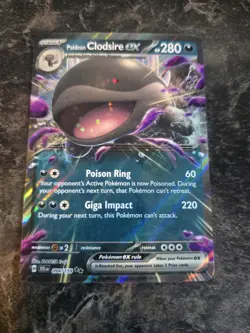 Pokemon TCG Paldean Clodsire Ex 094/159 Double Rare Journey Together NM Card - Image 1