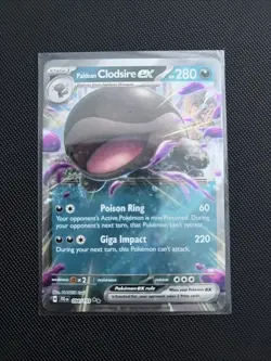 Pokemon TCG Paldean Clodsire EX Holo Double Rare Card 094/159 Journey Together - Image 1
