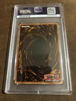 Yugioh PSA 8 NM-MT Five-Headed Dragon SD09-ENSS1 Ultra Rare Limited Ed S#1983 - Image 5