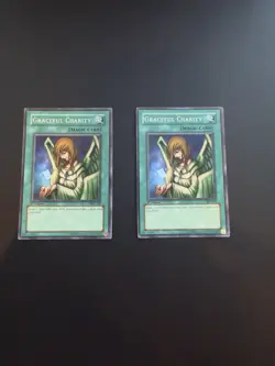 Graceful Charity Yugioh SDP-040 Starter Deck Pegasus Super Rare Unlimited Card - Image 5