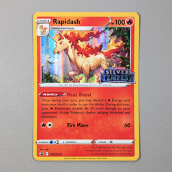 Pokemon TCG Card - Rapidash SWSH270 Holo Promo | Silver Tempest Stamped *LP - Image 2