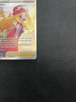 Pokemon Card Serena 193/195 Silver Tempest Full Art Trainer Ultra Rare NM - Image 2