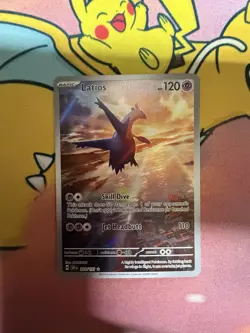 Pokemon TCG Latios 203/191 Surging Sparks Illustration Rare Holo Card 2024 - Image 1