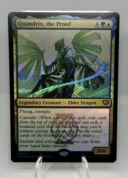 Quandrix, the Proof 218 NM FOIL Secrets of Strixhaven MTG - Image 1