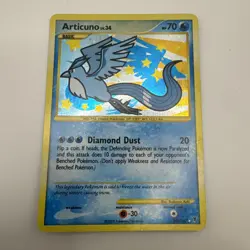 Pokemon TCG Articuno Card Platinum 2009 Supreme Victors Secret Rare 148/147 - Image 1