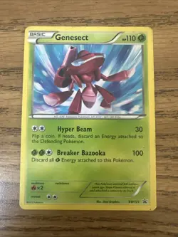Genesect BW101 Black Star Promo | LP | Pokemon Card | BW Movie Promo | Rare - Image 1