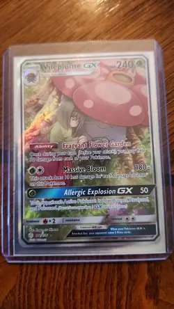 Vileplume GX 211/236 Full Art Ultra Rare Cosmic Eclipse NM Pokemon Card - Image 1