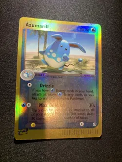 AZUMARILL Reverse Holo 30/100 UNCOMMON Pokemon Card - Image 2
