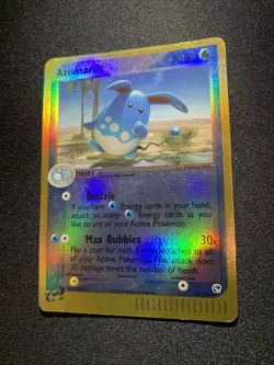 AZUMARILL Reverse Holo 30/100 UNCOMMON Pokemon Card - Image 3