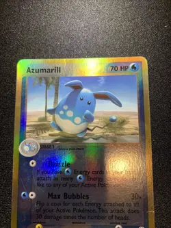 AZUMARILL Reverse Holo 30/100 UNCOMMON Pokemon Card - Image 4
