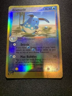 AZUMARILL Reverse Holo 30/100 UNCOMMON Pokemon Card - Image 5