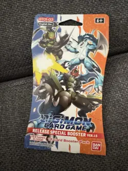 Bandai BT01-03 Digimon Card Game Release Special Booster Ver 1.5 811039034481 - Image 1