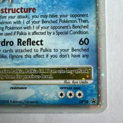 Pokemon Palkia LV.X TCG Promo Card 2008 DP18 - HOLO - Image 3