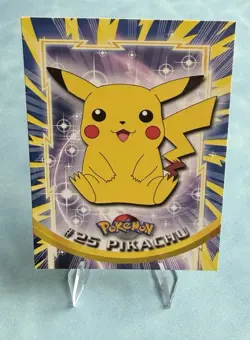 Pikachu #25 Topps Pokemon TV Animation Edition Series 1 1999 Vintage Card WOTC - Image 1