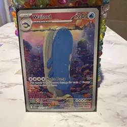 Wailord 162/159 - Illustration Rare Pokemon Card SV09: Journey Together - Image 1