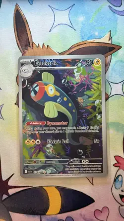 Pokemon Eelektrik TCG Black Bolt IR Illustration Rare Card 114/086 - Image 1