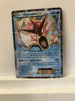 Pokemon Gyarados EX XY106 Promo Holo Basic Card 180 HP XY Set - Image 1