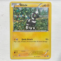 PRE-OWNED Pokemon TCG Blitzle McDonald's Promos Holo Card 6/12 Lightly Played - Image 1