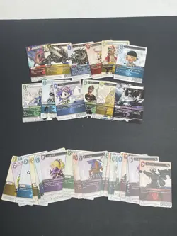 Final Fantasy Trading Card Game Lot of 48 Cards Includes Holos Rares Hero Legend - Image 4