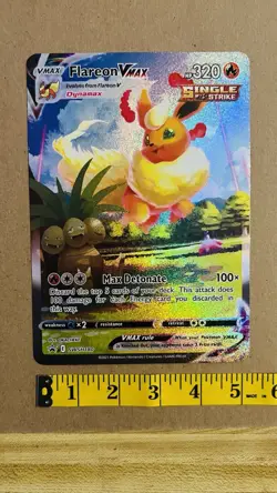 jumbo pokemon card Flareon VMax - Image 2