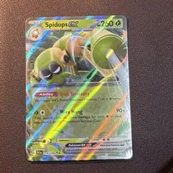 Pokemon TCG Spidops EX 019/198 Scarlet & Violet Base Set Holo Card - Image 1