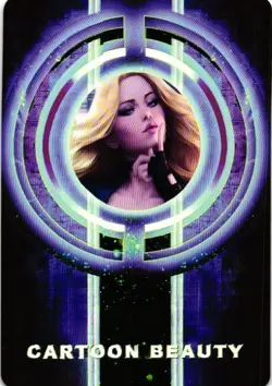 BLACK CANARY Cartoon Beauty HOLO Goddess Story Custom Art Collectible Card - Image 2