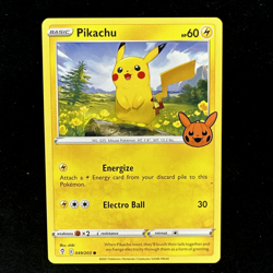 Pikachu Halloween 2022 Trick or Trade 049/203 Regular Common Pokemon Card - Image 1