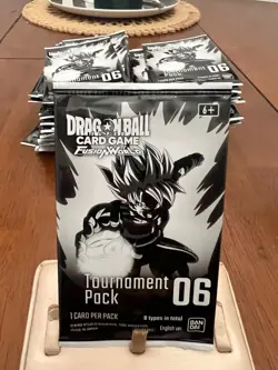 Dragon Ball Super Card Game Fusion World Tournament Pack 06 English New X134 - Image 1