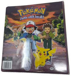 Vintage Pokemon 3 Ring Binder 1999 Nintendo Gotta Catch ‘Em All Pre-owned - Image 2
