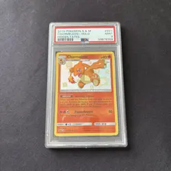 2019 Pokemon S&M Charmeleon Holo Hidden Fates #5 PSA 9 Mint - Image 1