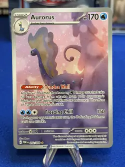 Pokemon TCG: Aurorus 92/88, Illustration Rare- Perfect Order - Image 1