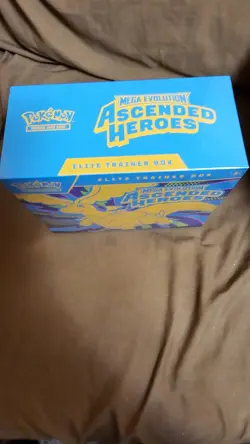 Pokemon TCG Mega Evolution Ascended Heroes: Elite Trainer Box SEALED - Image 3