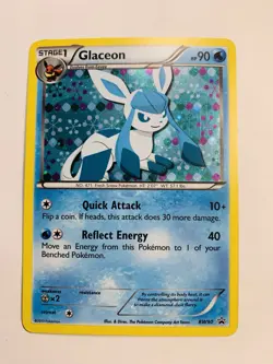 2013 Pokemon BW Black Star Promos Glaceon #BW90 - Image 1
