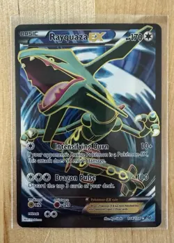 2015 Rayquaza EX Full Art Holo - Pokemon Roaring Skies 104/108 NM - Image 1