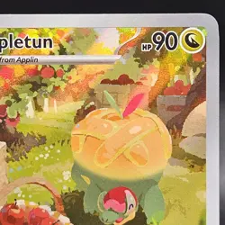 Pokemon Card TCG - Appletun 211/191 Illustration Rare Surging Sparks Near Mint - Image 4