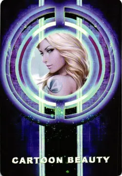 SUE STORM Cartoon Beauty HOLOGRAHIC Goddess Story Custom Art Collectible Card - Image 2