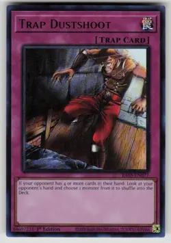 Trap Dustshoot (Ultra Rare) Rarity Collection 5 RA05-EN077 NM Yu-Gi-Oh - Image 1