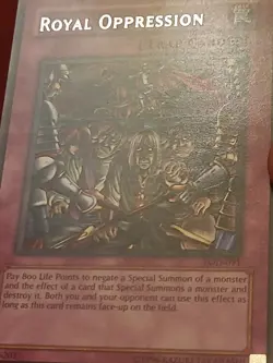 Yu-Gi-Oh! TCG Royal Oppression Legacy of Darkness LOD-091 Rare Near Mint - Image 3