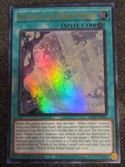Witch Of The White Forest ALIN-EN058 1st Edition Ultra Rare Near Mint Yu-Gi-Oh! - Image 1