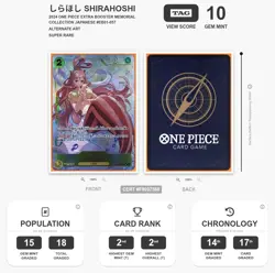 TAG 10 - Shirahoshi EB01-057 SR [One Piece - Extra Booster 01] Japanese - Image 3
