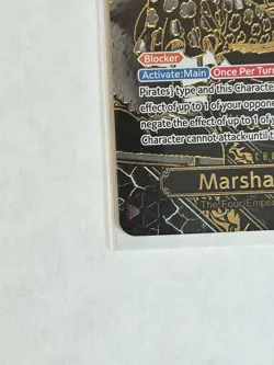 One Piece TCG: Marshall.D.Teach OP09-093 SP Gold Legacy Of The Master OP12 NM - Image 2