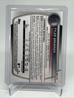 2025 Bowman Draft - Chrome Tyler Bremner #BDC-37 X-Fractor (RC) - Image 2