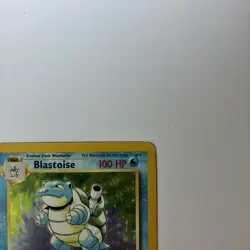 Blastoise Base Set 2/102 Pokemon Card Holo 1999 English MP - Image 3