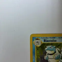 Blastoise Base Set 2/102 Pokemon Card Holo 1999 English MP - Image 4