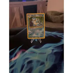 Blastoise 2/102 Base Set Holo 1999 WOTC Pokemon Card MP Vintage Original - Image 1
