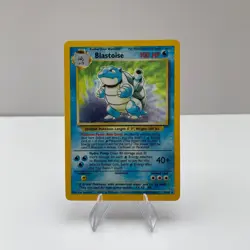 Pokemon Blastoise Card 2/102 Base Set Holo Rare Vintage 1999 WOTC - Image 1